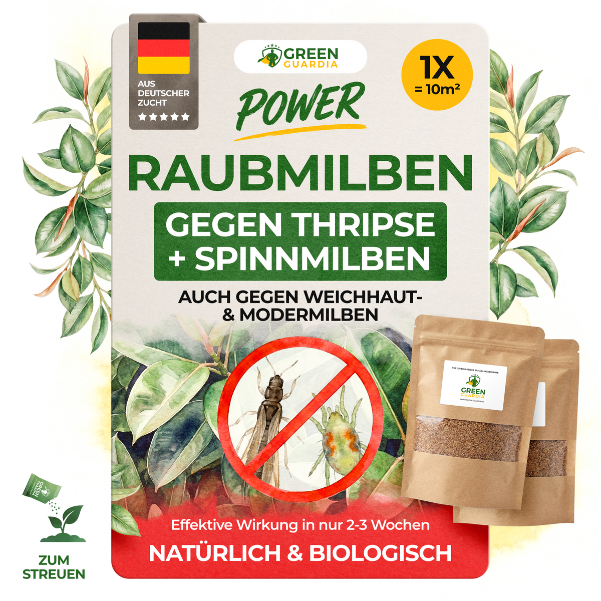 Rovmideblanding mod trips og spindemider – løst produkt