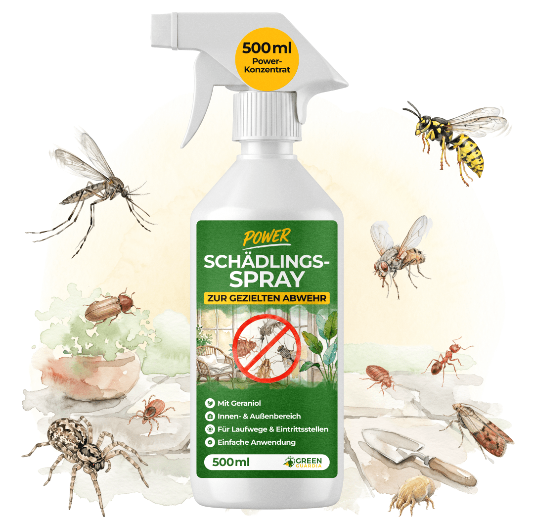 Schädlings-Abwehrspray Power-Konzentrat - 500ml - Green Guardia - Ihr Experte für Schädlinge und Pflanzen
