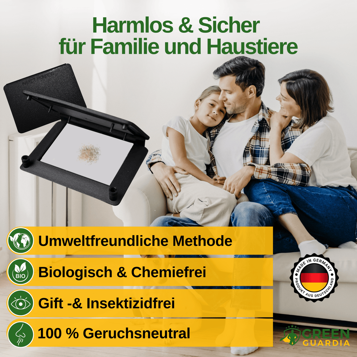 Ameisen Falle mit Pheromon - Lockstoff - Green Guardia - Ihr Experte für Schädlinge und Pflanzen