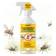 Fluespray/flueafvisende spray med kraftkoncentrat til heste