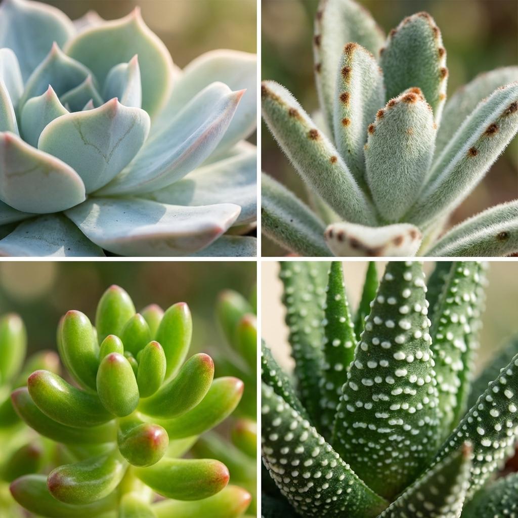 Mini - Sukkulenten Mix – Ø 8,1 cm, Höhe 5–10 cm, im Terrakottatopf - Green Guardia - Ihr Experte für Schädlinge und Pflanzen