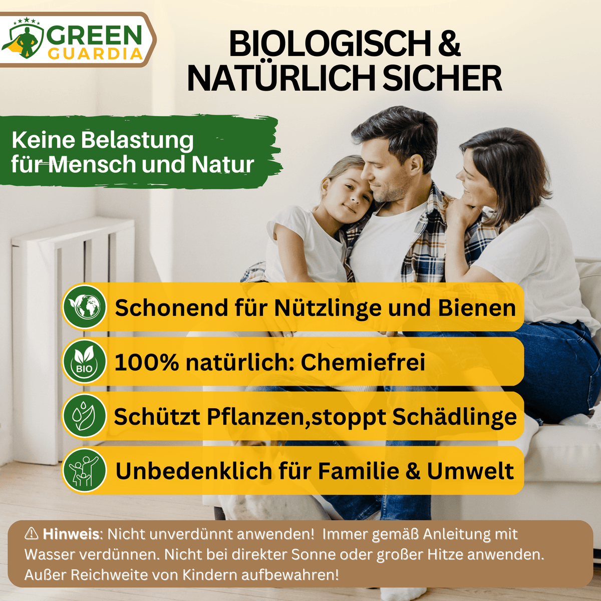 Power Neemöl gegen Lebens - & Kleidermotten - Green Guardia - Ihr Experte für Schädlinge und Pflanzen